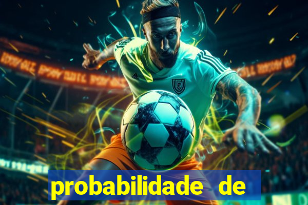 probabilidade de gol em um jogo